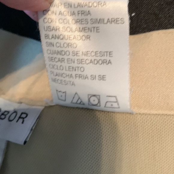 Sag Harbor Straight Leg Beige Slacks Pants 14 (B-003) - Picture 5 of 9